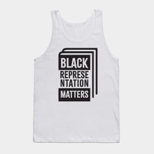 Black Representation Matters - librarian Tank Top